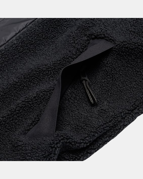 Damen UA Missio Jacke mit durchgehendem Zip, Black, pdpMainDesktop image number 6